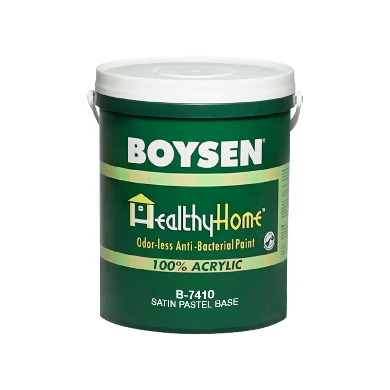 BOYSEN PAINT B7410 SATIN LATEX HEALTHY HOME PASTEL